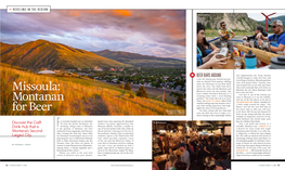 Missoula: Montanan for Beer