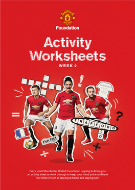 Activity Worksheets Week 215