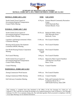 Electronic Council Packet for 02-07-2012