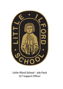 Little Ilford School - Job Pack SLT Support Officer
