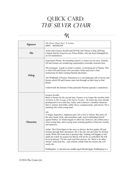 The Silver Chair