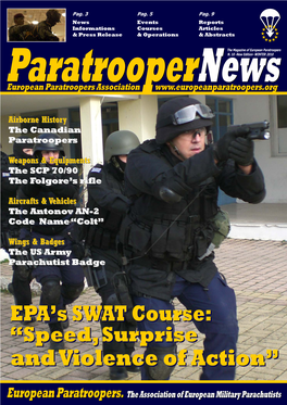 Winter 2010 Paratroopernews.Pub