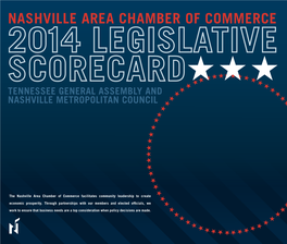 2014 Legislative Scorecard