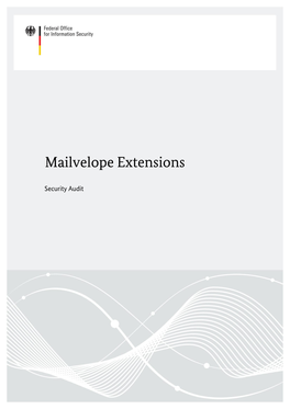 Mailvelope Extensions