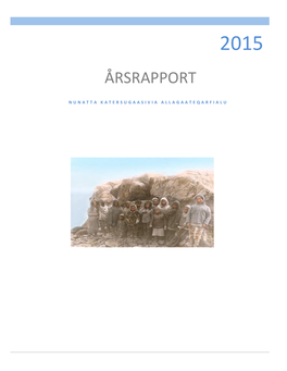 Årsberetning 2015