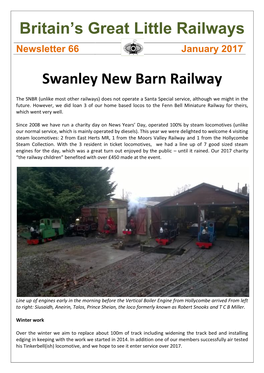 Britain's Great Little Railways Swanley New Barn Railway