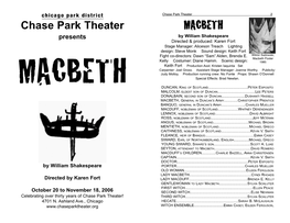 Programweb Macbeth Chasepkthtr.Qxp