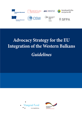 Advocacy Strategy for the EU Integration of the Western Balkans Guidelines
