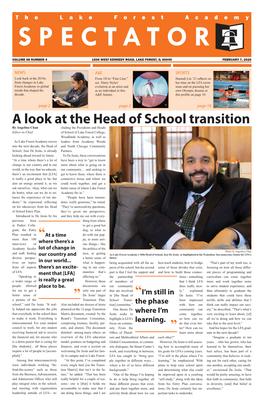 A Look at the Head of School Transition