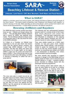 SARA Newsletter Summer 2021