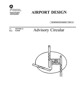 Advisory Circular 150/5300-13, Airport Design