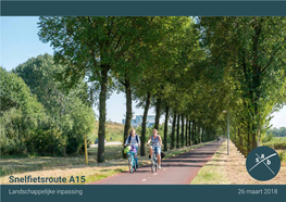 Snelfietsroute A15