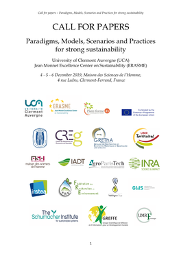 Paradigms, Models, Scenarios and Practices for Strong Sustainability