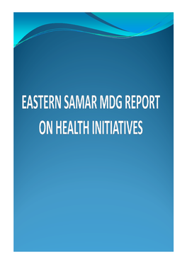 D F S Location and Map of Eastern Samar