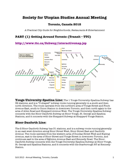 Society for Utopian Studies Annual Meeting