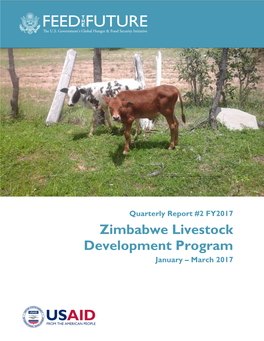 Zimbabwe Livestock Development Program January – March 2017