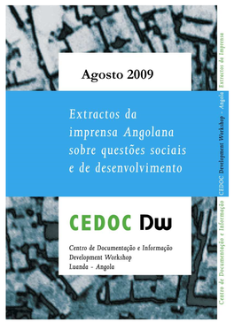 CEDOC Extrato De Imprensa Ago09