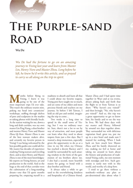 The Purple-Sand Road