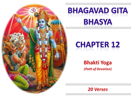 Bhakti Yoga (Path of Devotion)