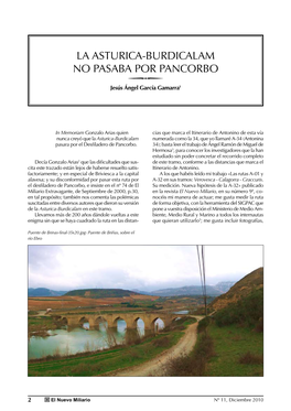 La Asturica-Burdicalam No Pasaba Por Pancorbo