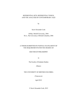 COOK Dissertation Referential Sets Referential Tonics Revised 01