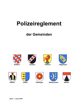 Polizeireglement