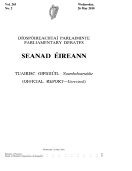 Seanad Éireann