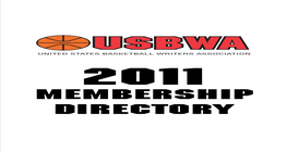 2010-11 USBWA Member Directory