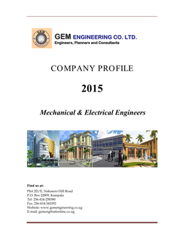 Gem Engineering Company Profile