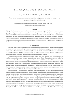 Shadow Fading Analysis for High-Speed Railway Station Channels