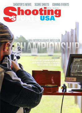 Spor Ts Nra’S Competitive Shooting Journal