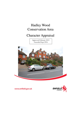 Hadley Wood Conservation Area Character Appraisal 2