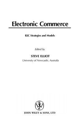 Electronic Commerce