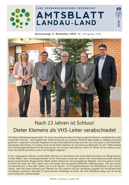 Amtsblatt 2019 Landau-Land