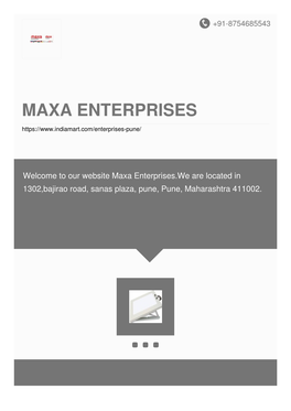 Maxa Enterprises