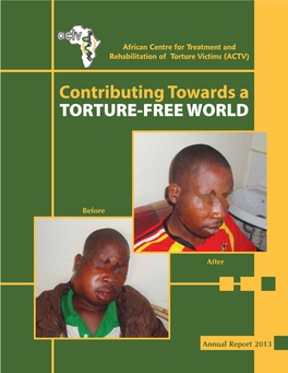 Contributing Towards a TORTURE-FREE WORLD
