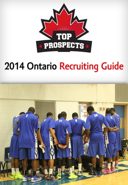 2014 Ontario Recruiting Guide