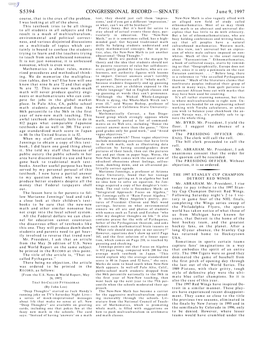 Congressional Record—Senate S5394