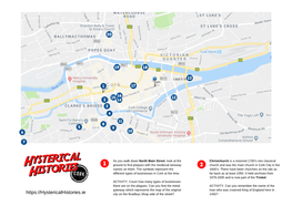 Hysterical Histories Cork Map Tour