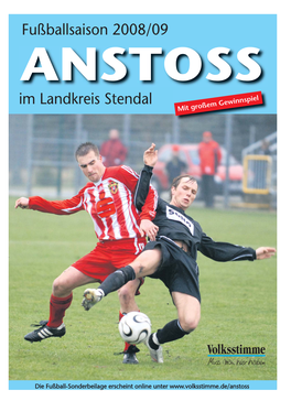 Fußballsaison 2008/09 Im Landkreis Stendal