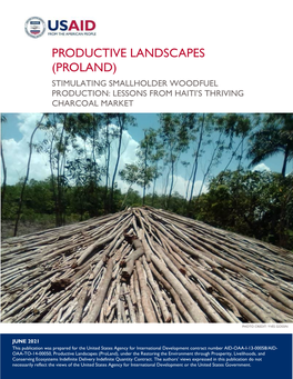 (Proland): Stimulating Smallholder Woodfuel Production