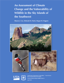 Climate Change and the Vulnerability of Wildlife in the Sky Islands of the Southwest