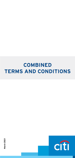 Combined Terms and Conditions