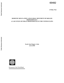 World Bank Document