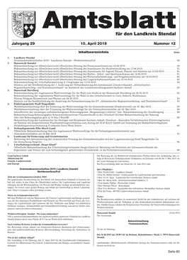 Amtsblatt Nr 12 10042019.Indd