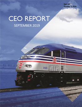 Ceo Report September 2019 September 2019