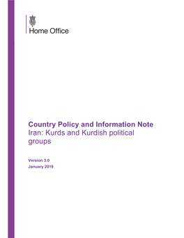 Kurds and Kurdish Pol Groups