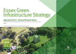 Appendix C Essex Green Infrastructure Strategy