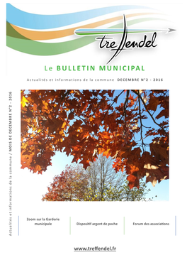 Le BULLETIN MUNICIPAL