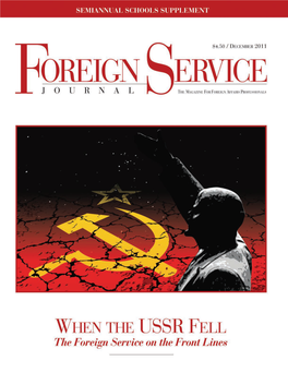 The Foreign Service Journal, December 2011